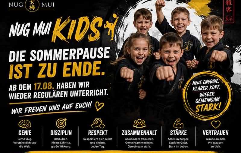 WIR SIND ZURÜCK!